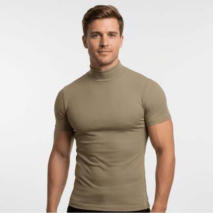 Herre Rullekrave T-shirt Moderne