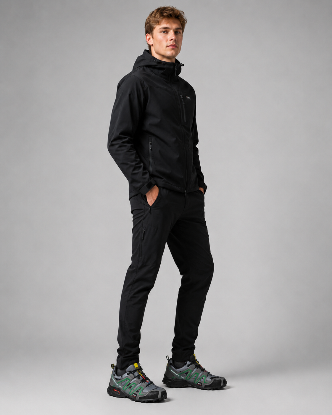 Herre Trekking Sko Komfortabel Design Åndbart Stof