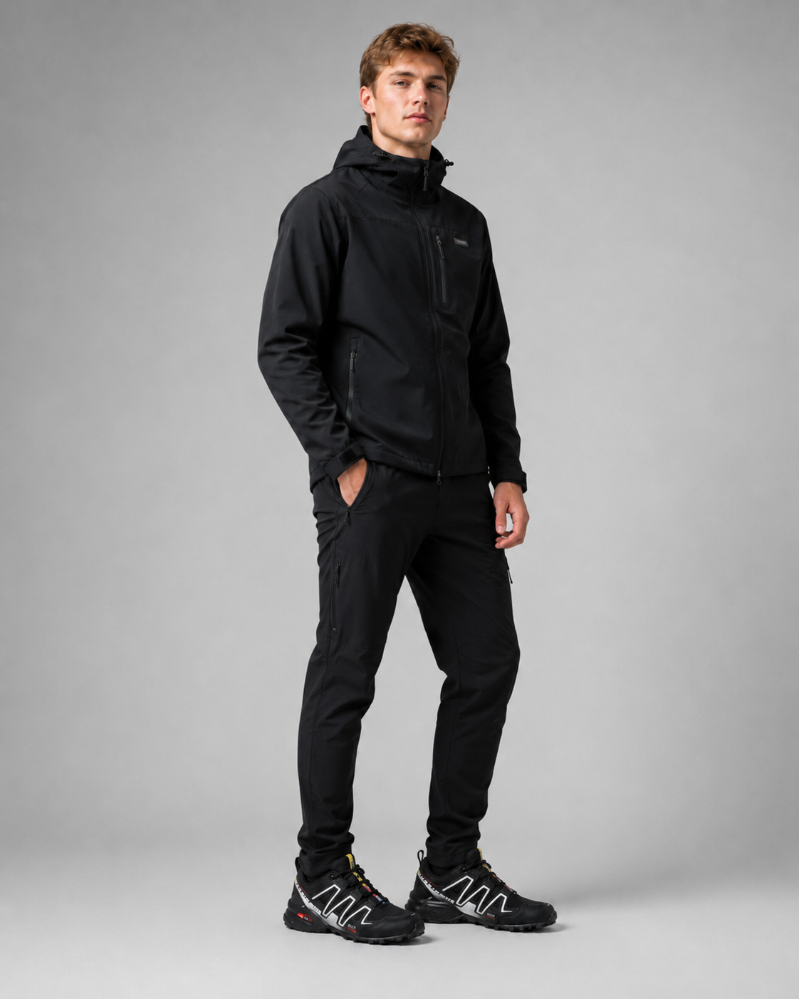 Herre Trekking Sko Komfortabel Design Åndbart Stof