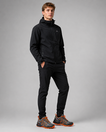 Herre Trekking Sko Komfortabel Design Åndbart Stof