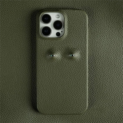 iPhone Cover i Læder med Tekstureret Greb 2