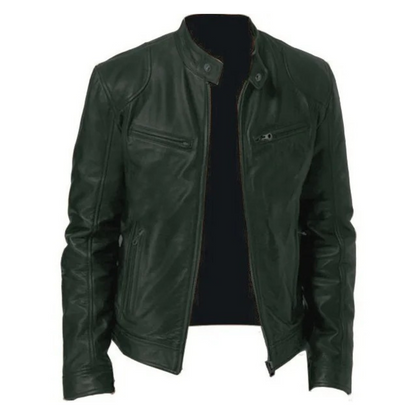 Slim Fit motorcykeljakke til mænd