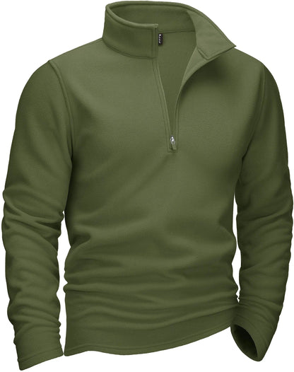 Quarter-Zip-pullover til mænd