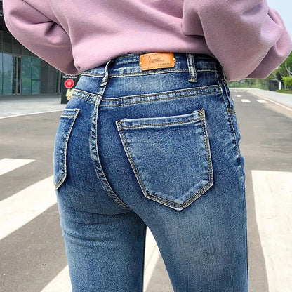 Klassiske stretch-jeans til kvinder