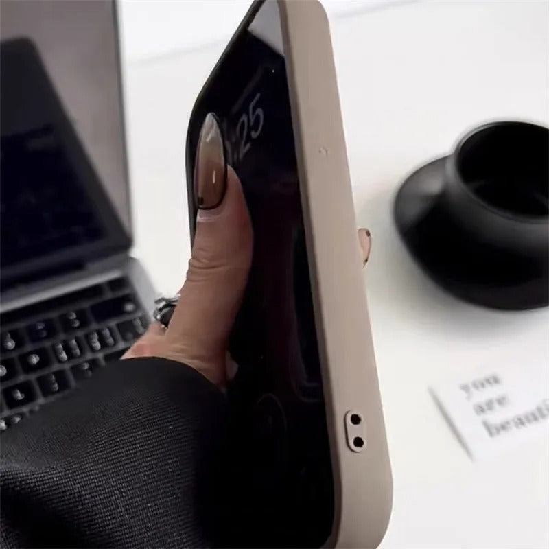 Heart Silikone telefoncover til iPhone