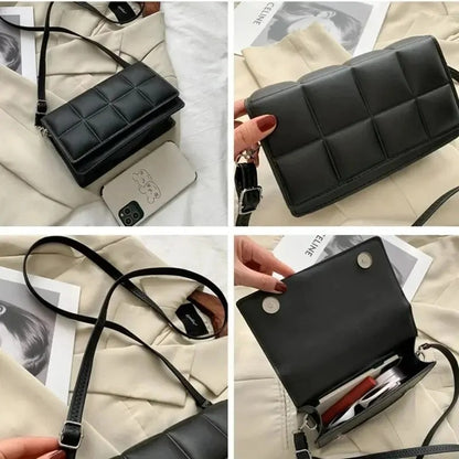Lille crossbody-taske i læder til kvinder