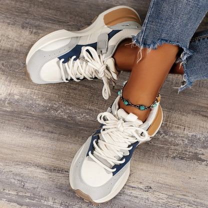 Sneakers med tyk sål til kvinder