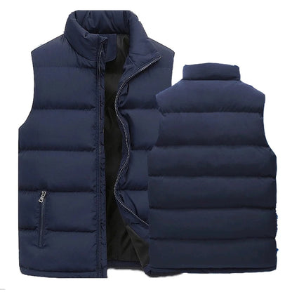 Bodywarmer-vest uden ærmer til mænd