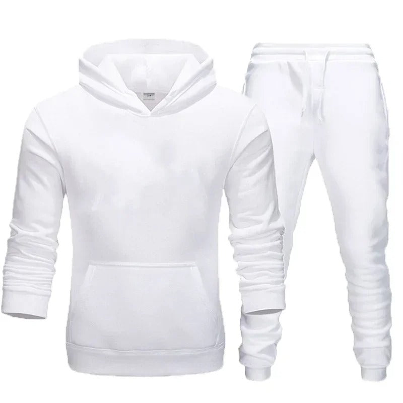 Fitness-sweatshirt-sæt til mænd