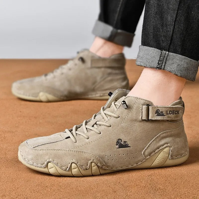Afslappede høje sneakers til mænd