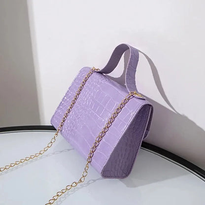 Chic kæde-crossbody-taske til kvinder
