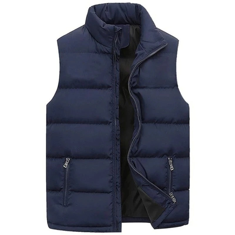 Bodywarmer-vest uden ærmer til mænd