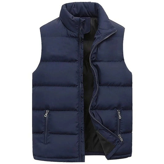 Bodywarmer-vest uden ærmer til mænd