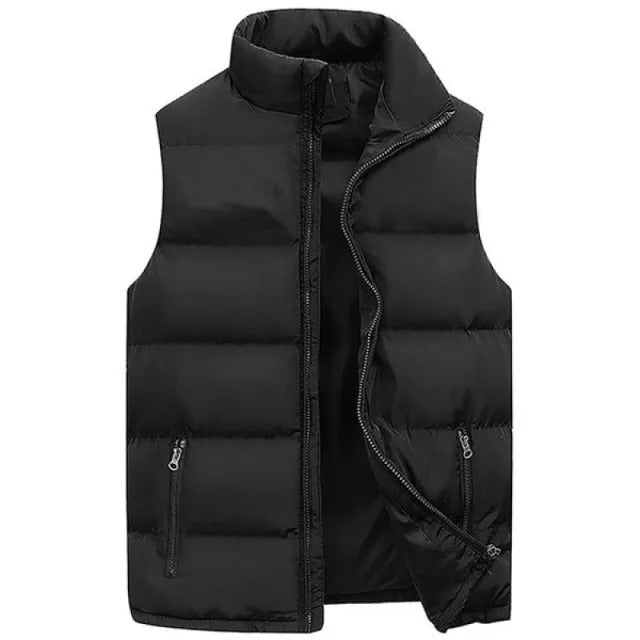 Bodywarmer-vest uden ærmer til mænd