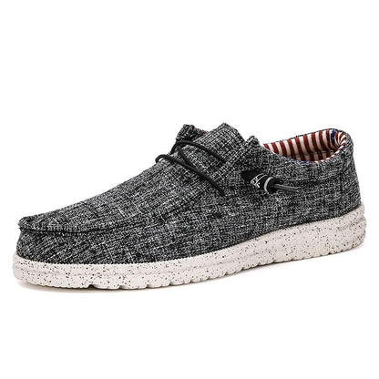 Casual loafers med snørebånd til mænd