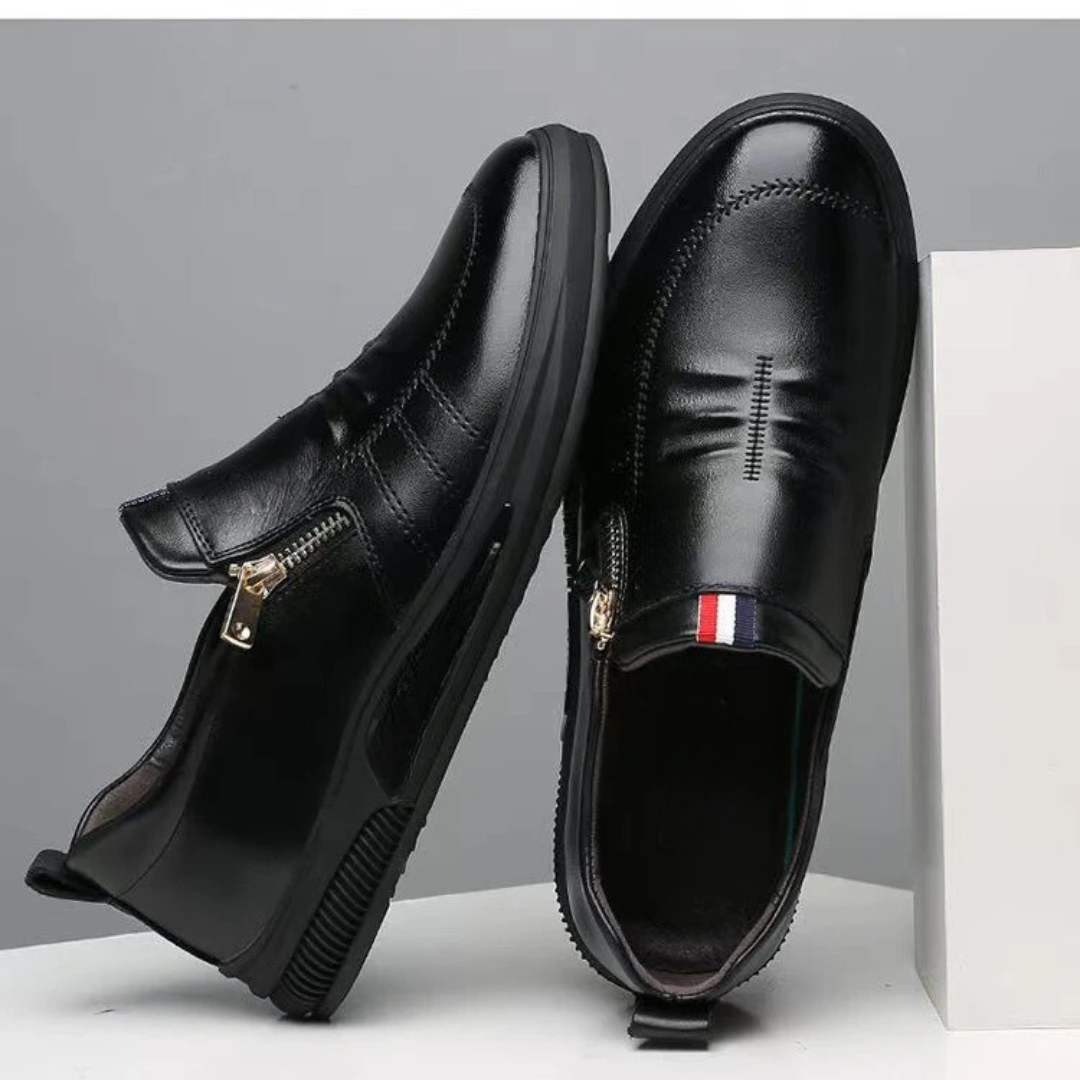 Åndbare slip-on-loafers til mænd