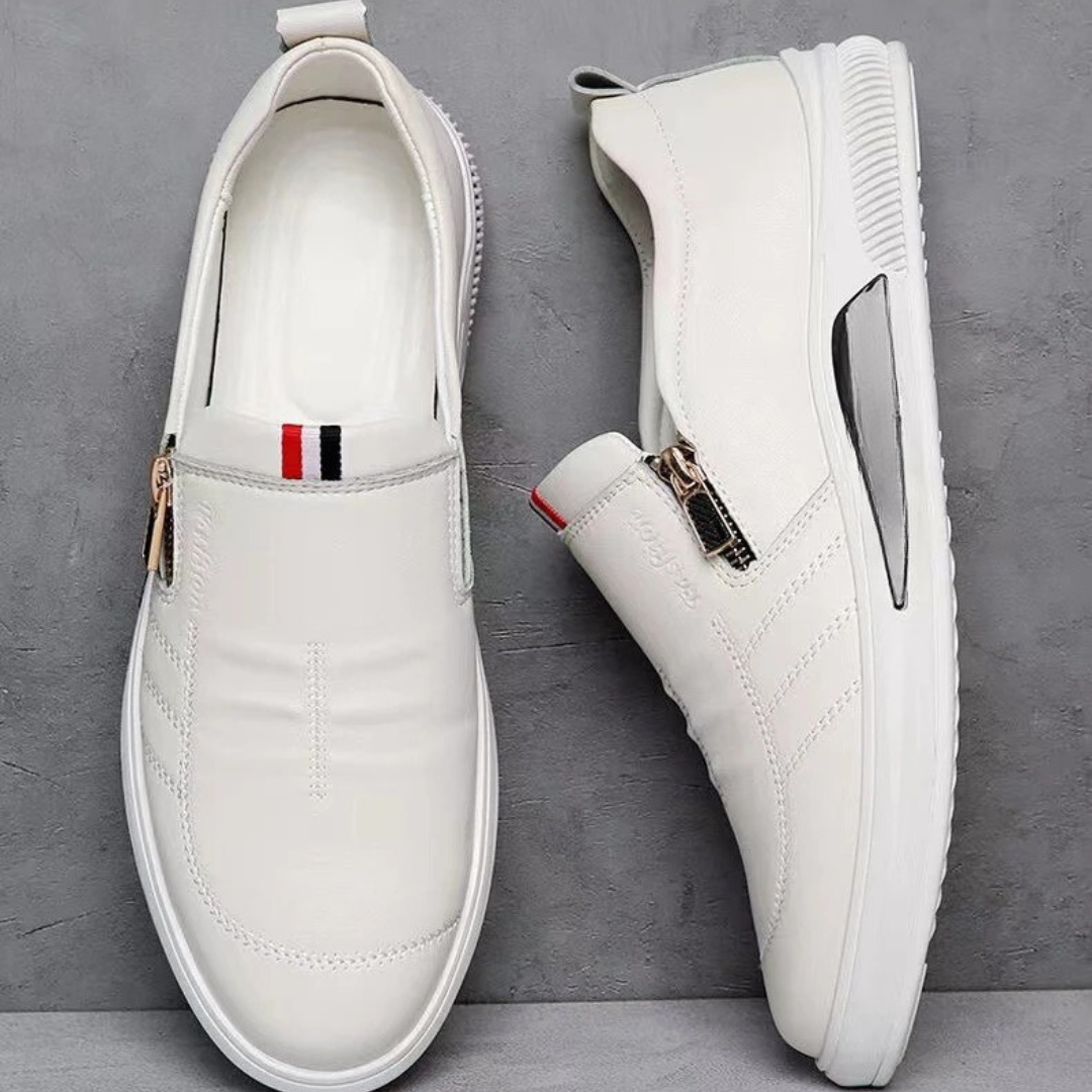 Åndbare slip-on-loafers til mænd