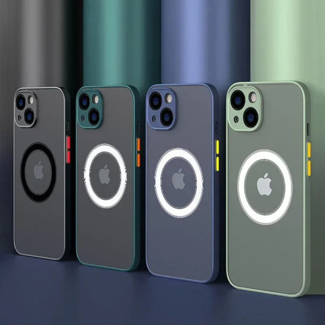 Magnetisk Magsafe Matte Case til iPhone