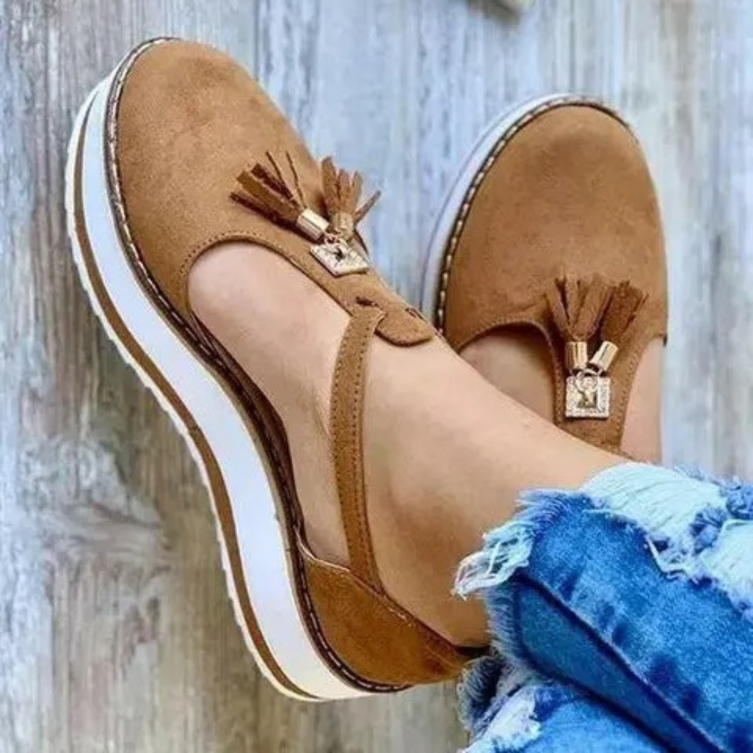 Platform-sandaler til kvinder