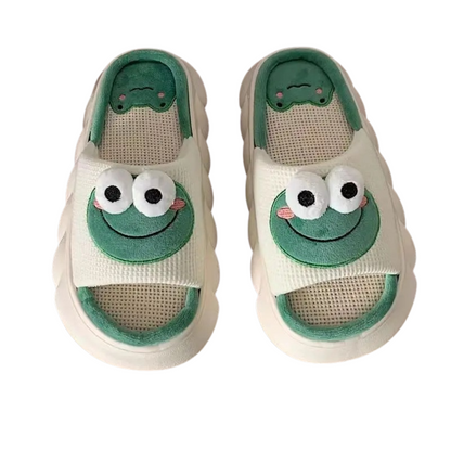 Tykke Frog Hjemmesko