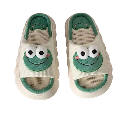 Tykke Frog Hjemmesko