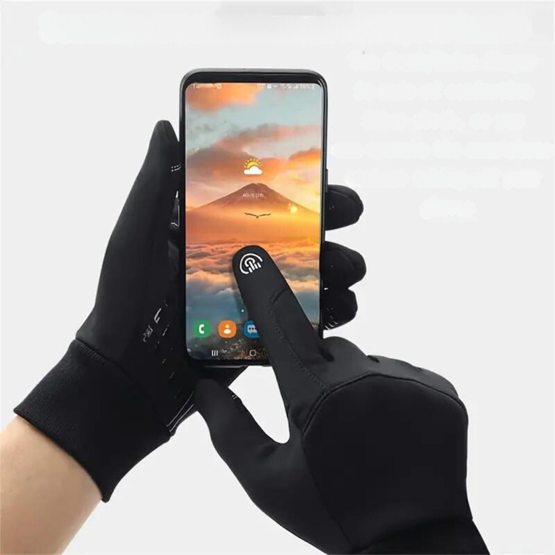Vandtætte vinterhandsker med touchscreen