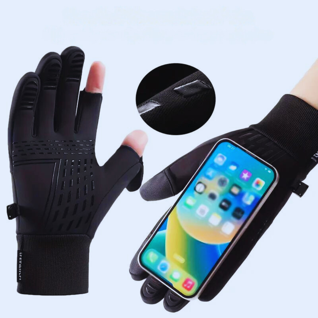 Vandtætte vinterhandsker med touchscreen