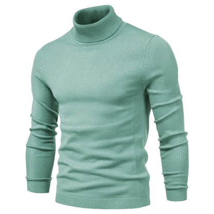 Smal rullekravesweater til mænd