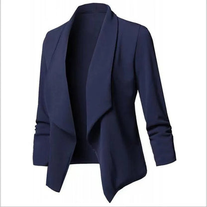Oversized åben blazer til kvinder