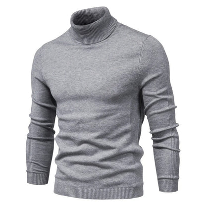 Smal rullekravesweater til mænd