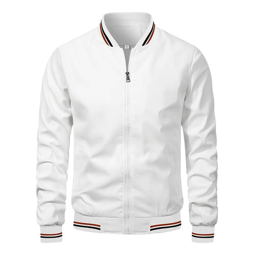 Slim Fit bomberjakke til mænd