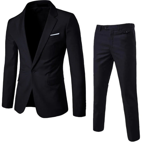 2 stk. sæt luksus business jakkesæt til mænd