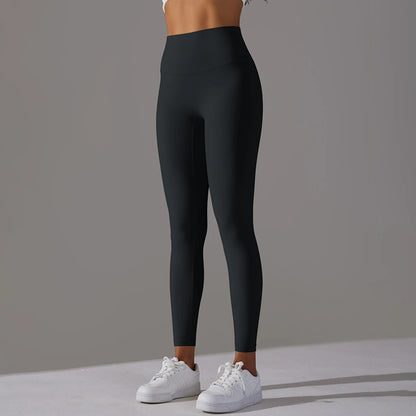 Højtaljede fitness-leggings