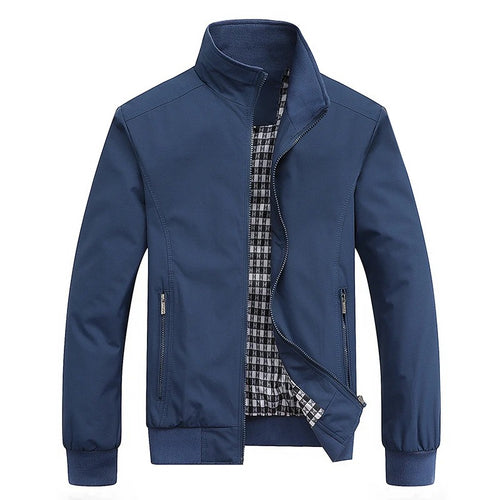 Casual Slim Bomber-jakke til mænd