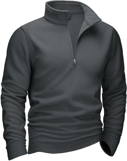 Quarter-Zip-pullover til mænd