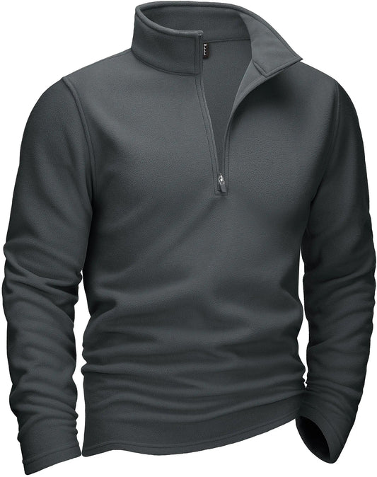 Quarter-Zip-pullover til mænd