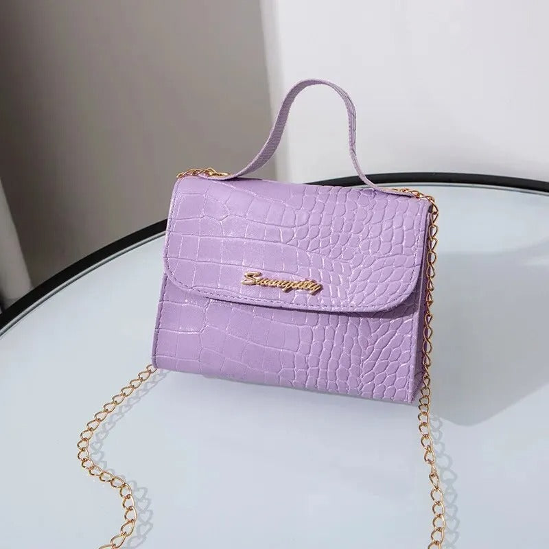 Chic kæde-crossbody-taske til kvinder