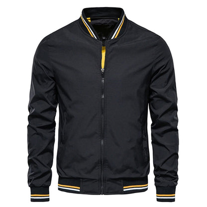 Slim Fit bomberjakke til mænd