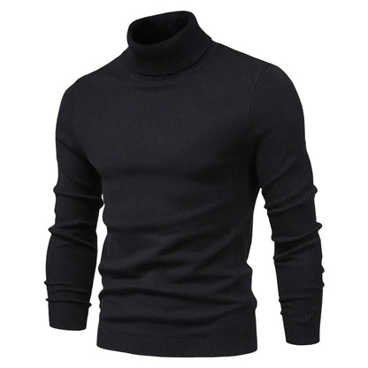 Smal rullekravesweater til mænd