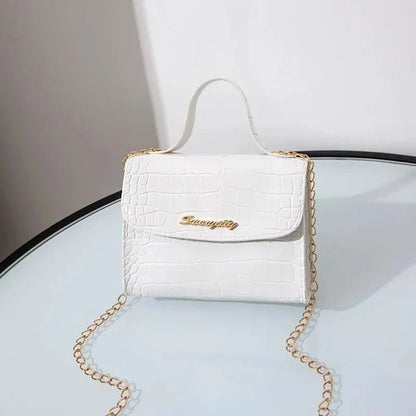 Chic kæde-crossbody-taske til kvinder