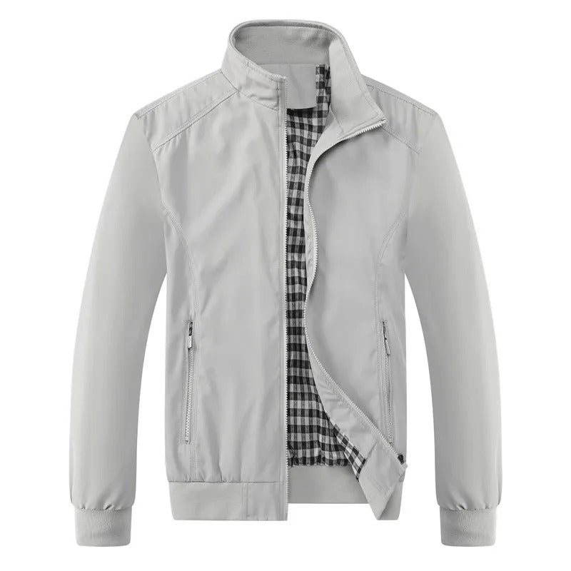 Casual Slim Bomber-jakke til mænd