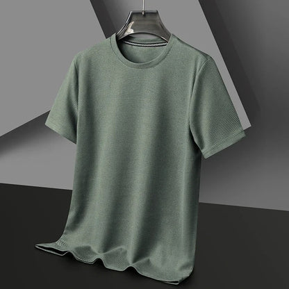 Vaffel-T-shirt til mænd