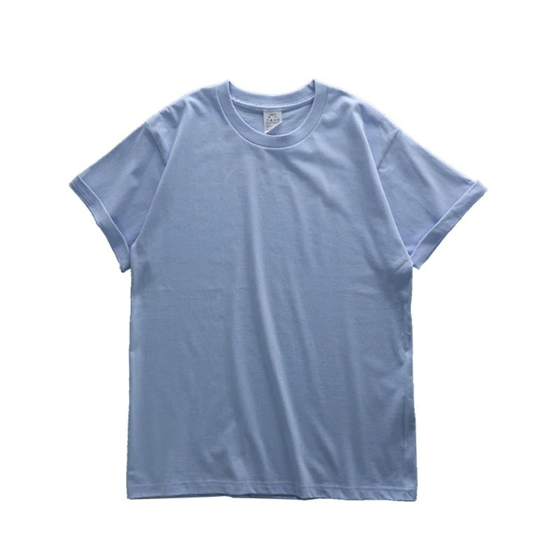Overdimensioneret kraftig herre-T-shirt