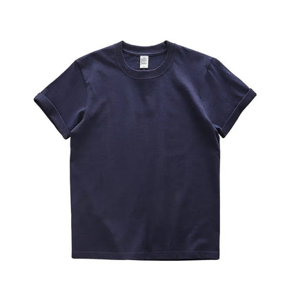 Overdimensioneret kraftig herre-T-shirt