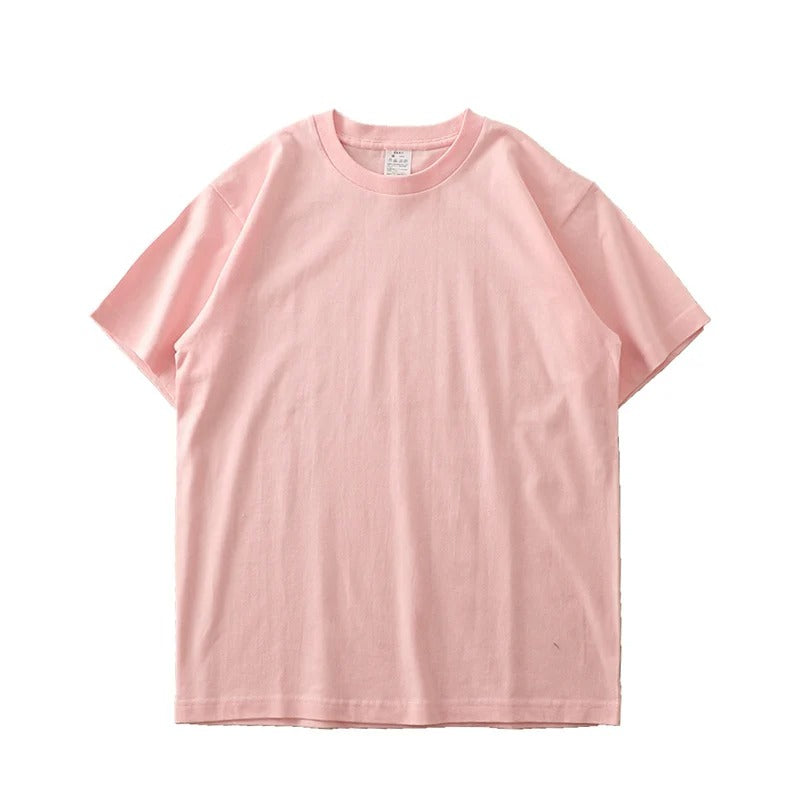 Overdimensioneret kraftig herre-T-shirt