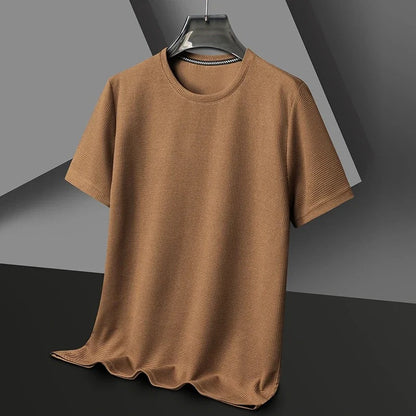 Vaffel-T-shirt til mænd