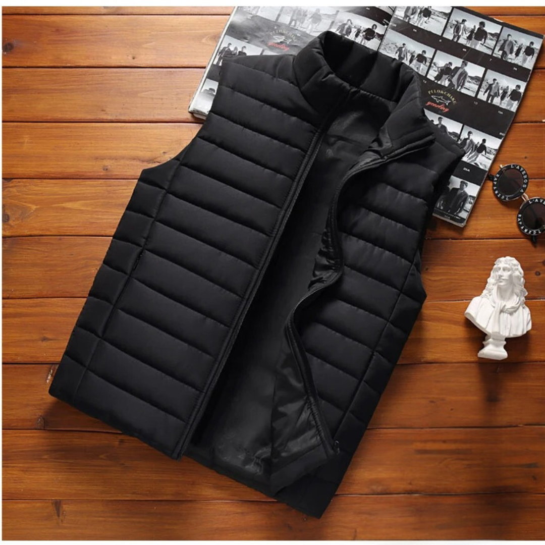 Bodywarmer-vest uden ærmer til mænd
