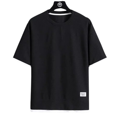 Premium vaffel-T-shirt til mænd