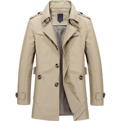 Windbreaker Trench Coat til mænd